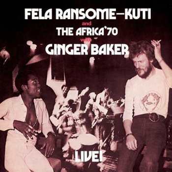 Vinyl Fela live with ginger baker Book