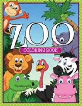 Paperback Zoo Coloring Book