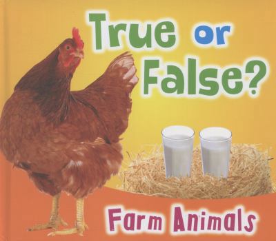 Hardcover True or False? Farm Animals Book