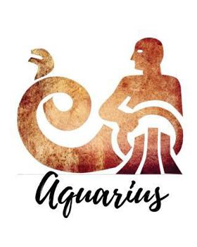 Paperback Aquarius: Grimoire Spell Casting, 150 pages, Design Brown Book