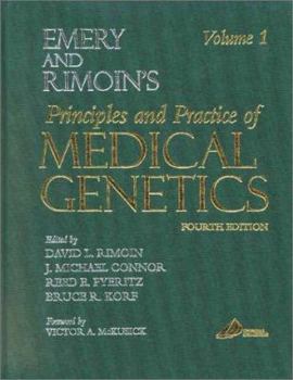 Hardcover Emery and Rimoin's Principles and Practice of Medical Genetics: 3-Volume Set Book