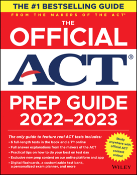 Paperback The Official ACT Prep Guide 2022-2023, (Book + Online Course) Book