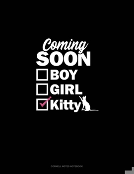 Paperback Coming Soon: Boy Girl Kitty: Cornell Notes Notebook Book