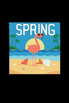 Paperback Spring: 6x9 SPRING - lined - ruled paper - notebook - notes Book