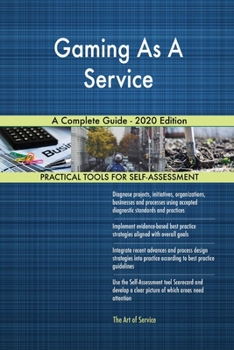 Paperback Gaming As A Service A Complete Guide - 2020 Edition Book