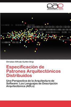 Paperback Especificación de Patrones Arquitectónicos Distribuídos [Spanish] Book