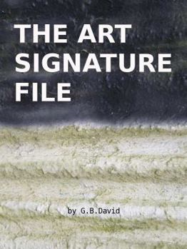 Paperback The Art Signature File Book