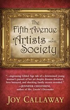 Hardcover The Fifth Avenue Artists Society [Large Print] Book