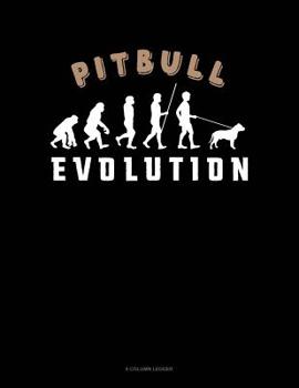 Paperback Pitbull Evolution: 8 Column Ledger Book