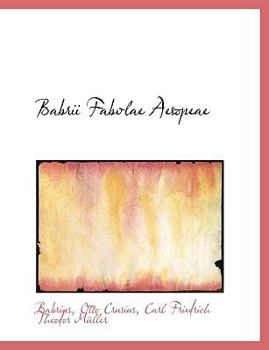 Paperback Babrii Fabvlae Aesopeae [Latin] [Large Print] Book