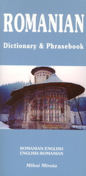 Paperback Romanian-English/English-Romanian Dictionary & Phrasebook Book