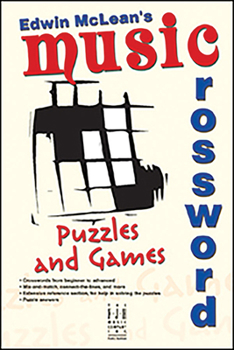 Paperback Edwin McLean's Music Crossword Puzzles and Games Book
