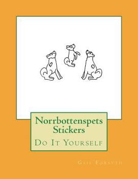 Paperback Norrbottenspets Stickers: Do It Yourself Book