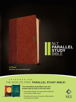 Imitation Leather Parallel Study Bible-NLT Book