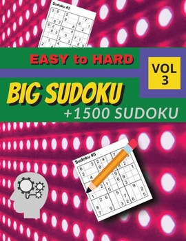 Paperback Sudoku Big Vol 3: Vol 3 Difficult and Extreme Book