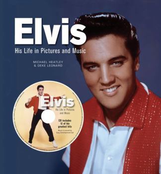 Hardcover Elvis His Life in Words Pictures and Music Book