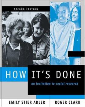 Paperback How It’s Done: An Invitation to Social Research (with InfoTrac) Book