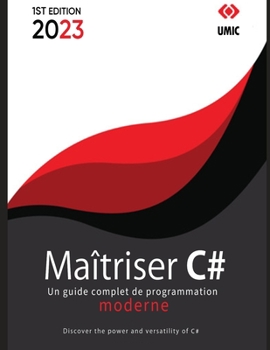 Paperback Maîtriser C#: Un guide complet de programmation moderne [French] Book