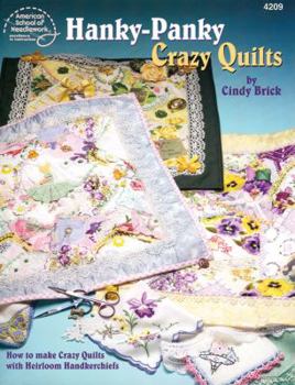 Paperback Hanky-Panky Crazy Quilts Book