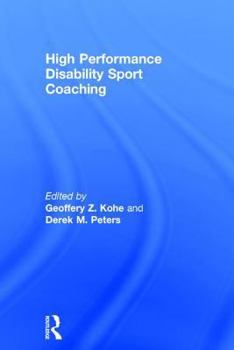 Hardcover High Performance Disability Sport Coaching Book