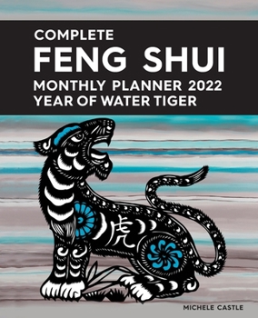 Paperback Complete Feng Shui Monthly Planner 2022 [Large Print] Book