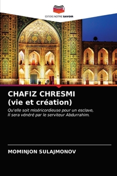 Paperback CHAFIZ CHRESMI (vie et création) [French] Book