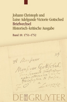 Hardcover November 1751 - April 1752 [German] Book