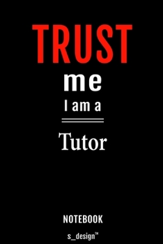 Notebook for Tutors / Tutor: awesome handy Note Book [120 blank lined ruled pages]