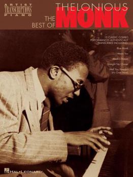 Paperback The Best of Thelonious Monk: Piano Transcriptions Book