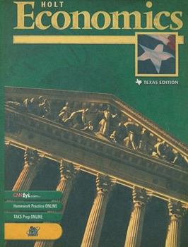 Hardcover Texas Holt Economics Book