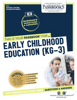 Paperback Early Childhood Education (Kg.-3) (Nt-2): Passbooks Study Guide Volume 2 Book