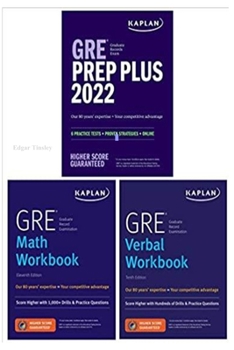 Paperback GRE: Complete 2022 3-Book Set: 6 Practice Tests + Proven Strategies + Online (Kaplan Test Prep) Book