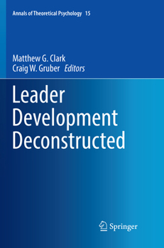 Paperback Leader Development Deconstructed Book