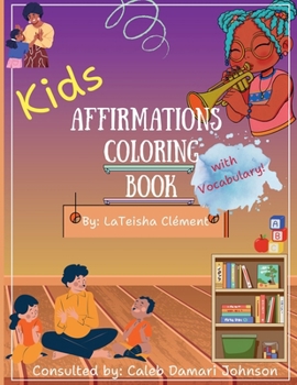 Paperback Kids Affirmations Coloring Book