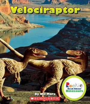 Hardcover Velociraptor (Rookie Read-About Dinosaurs) (Library Edition) Book