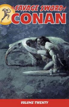 Paperback The Savage Sword of Conan, Volume 20 Book