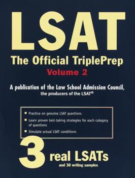 Paperback LSAT: The Official Triple Prep, Volume II Book
