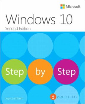 Paperback Windows 10 Step by Step Book