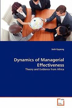 Paperback Dynamics of Managerial Effectiveness Book