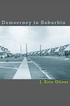 Paperback Democracy in Suburbia Book