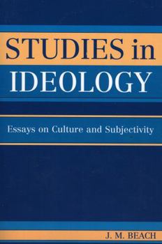 Paperback Studies in Ideology: Essays on Culture and Subjectivity Book