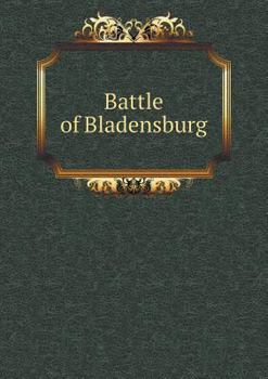 Paperback Battle of Bladensburg Book