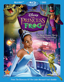 Blu-ray The Princess and the Frog Book