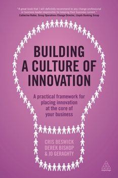 Paperback Building a Culture of Innovation: A Practical Framework for Placing Innovation at the Core of Your Business Book