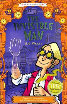 Paperback Creepy Classics: The Invisible Man (Easy Classics) Book