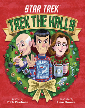 Hardcover Star Trek: Trek the Halls Book
