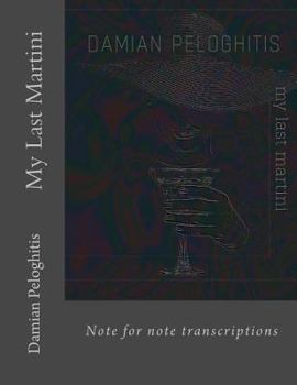 Paperback My Last Martini Book