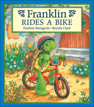 Hardcover Franklin Rides a Bike Book