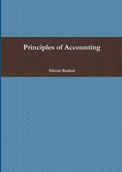 Paperback Principles of Accounting Book