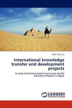 Paperback International Knowledge Transfer and Development Projects Book